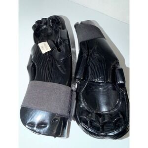 Century Martial Arts Sparring Gloves Dipped Foam Black Karate Taekwondo Medium